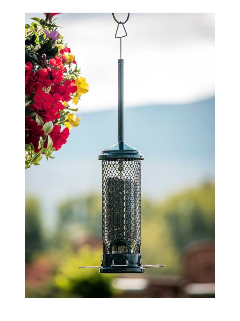 Squirrel Buster Mini Wild Bird Feeder - Green - NIB